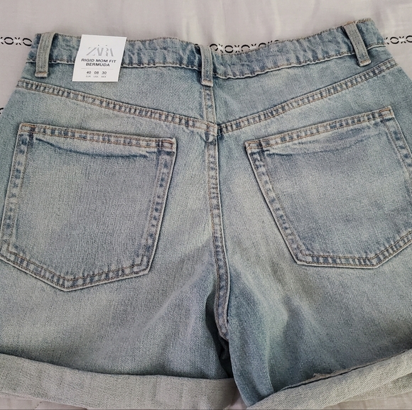ZARA Jean shorts - Picture 2 of 3